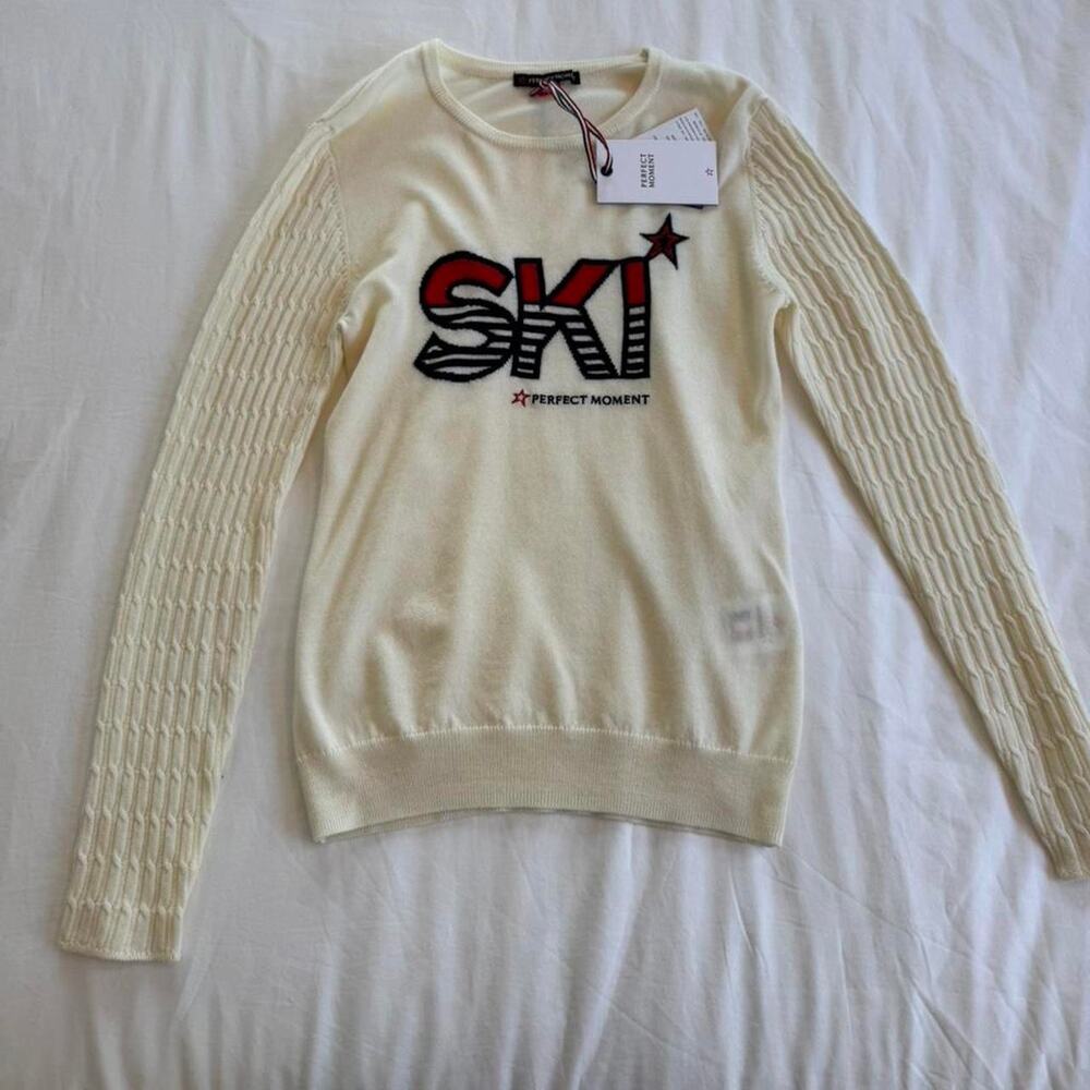 Perfect moment bella yarn ski jumper